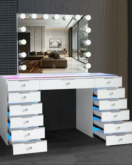Hollywood Empire Pro 13‑Drawer Vanity