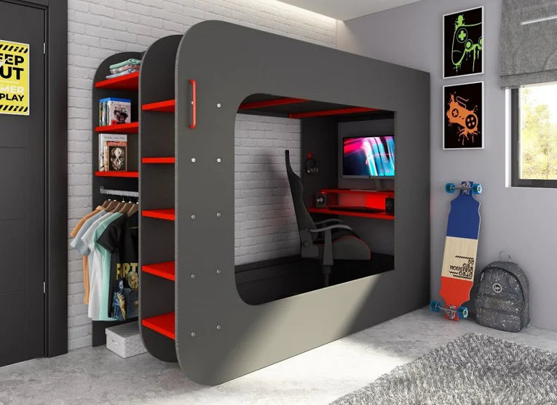 M-Space Single Gaming Bed