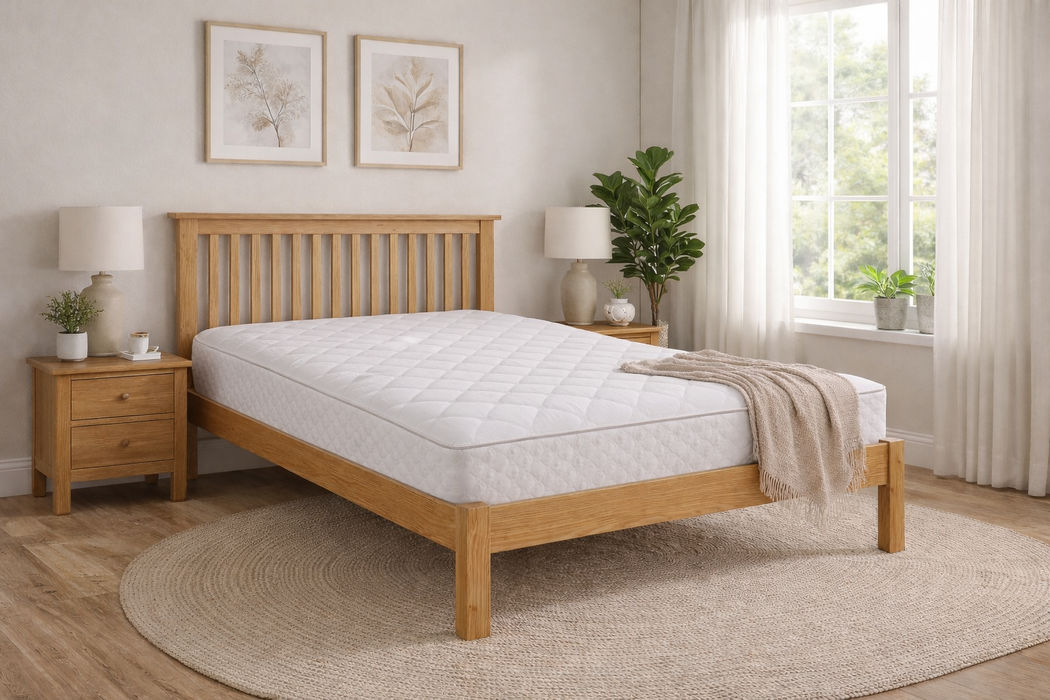 Deegan & West Pocket Mattress – Quilted Comfort & Breathable Support