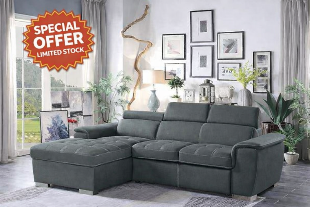 Devon Corner Sofa & Pull-Out Bed — Stylish Modular Comfort