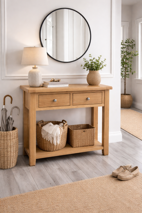 Phoenix 2 Drawer Console Table