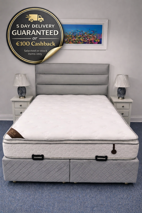 Douglas Gaslift Storage Bed — Elegant Ottoman Design