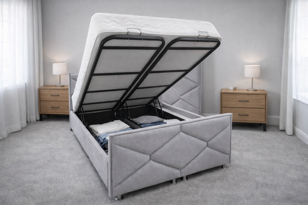 The Tyler Ottoman Storage Bed