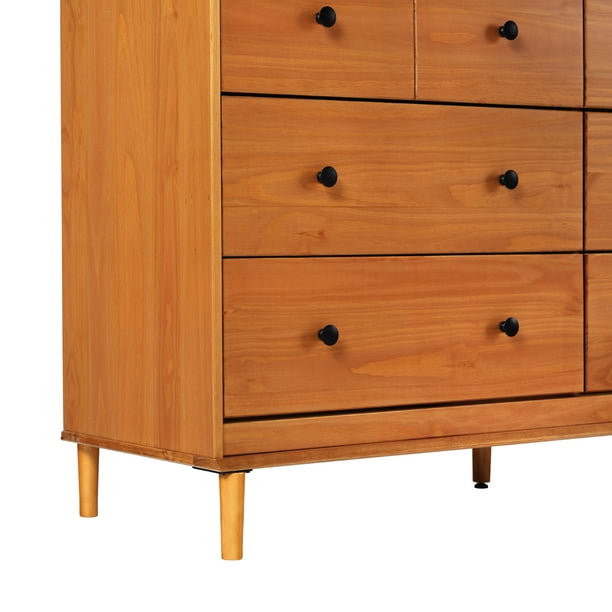 Hudson 6 Drawer Solid Wood Chest