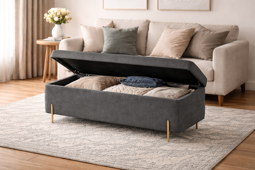 Willow Blanket Box – Stylish Storage Ottoman