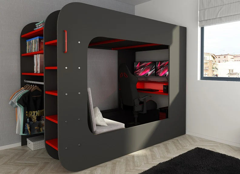 M-Space Small Double Gaming Bed