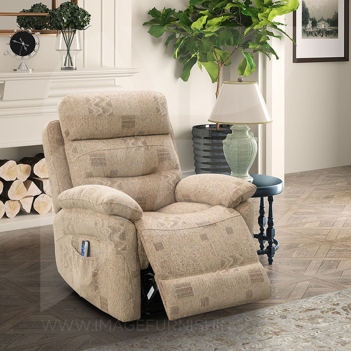 Arianna Lift And Rise Chair - Beige Fabric