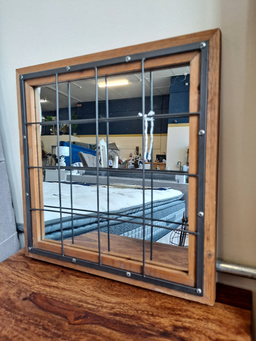 Square Caged Mirror