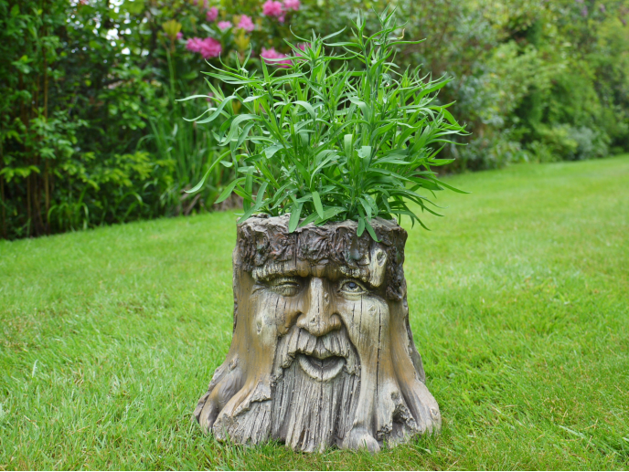 Andy Tree Stump Planter