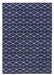 Ambience Cube Rug - Navy/Cream