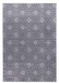 Ambience Double Diamond Rug - Grey/Dark Grey