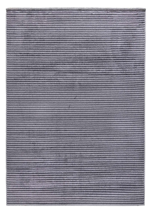 Ambience Stripes Rug - Grey/Dark Grey