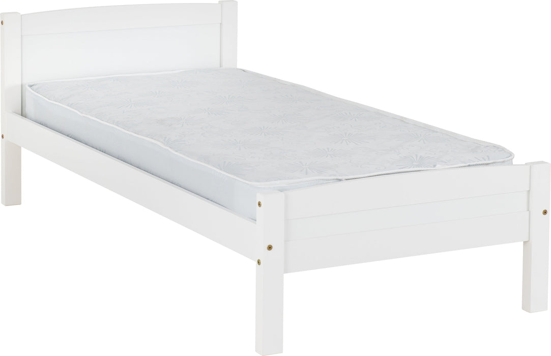 Amber 3' Bed in White
