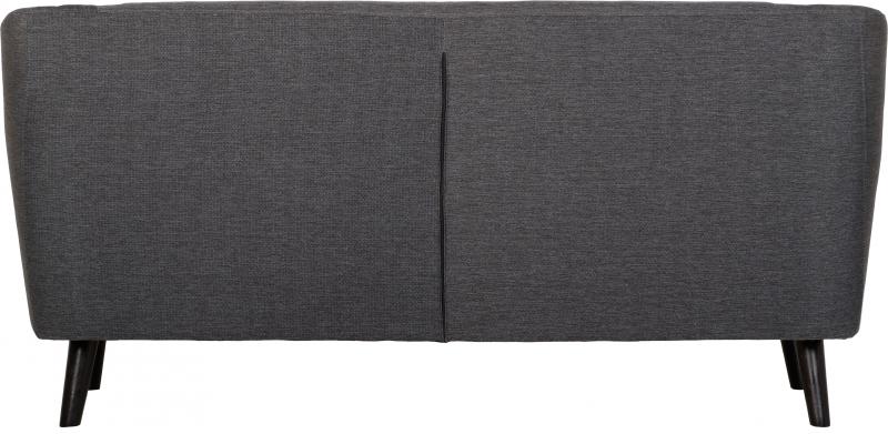 Ashley 3 Seater Sofa in Dark Grey Fabric