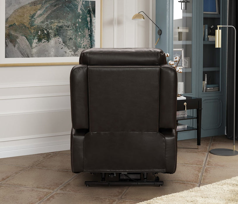 Arianna Lift And Rise Chair - Brown Air Leather