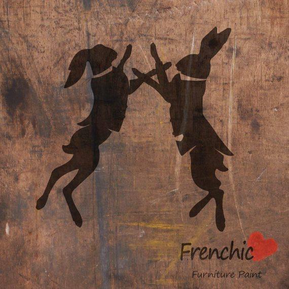 Frenchic - Boxing Hares Stencil