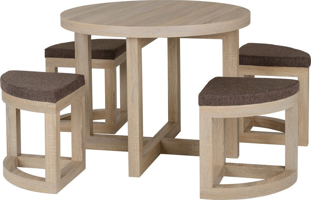 Cambourne Stowaway Dining Set In Sonoma