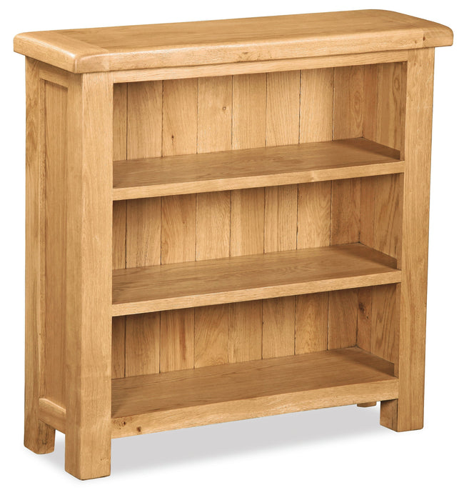 Salisbury Solid Oak Low Bookcase