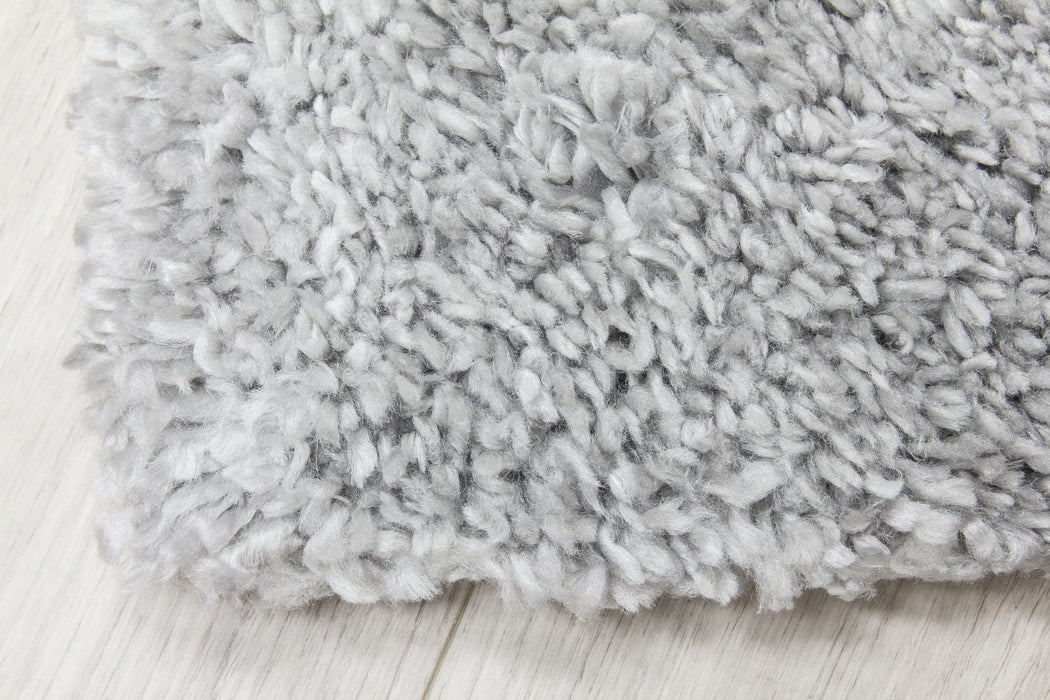 Light Grey Shaggy Rug - Dreams