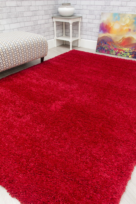 Red Shaggy Rug - Dreams