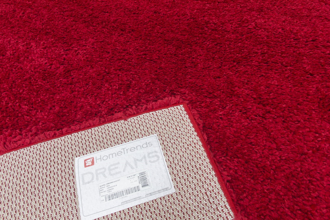 Red Shaggy Rug - Dreams