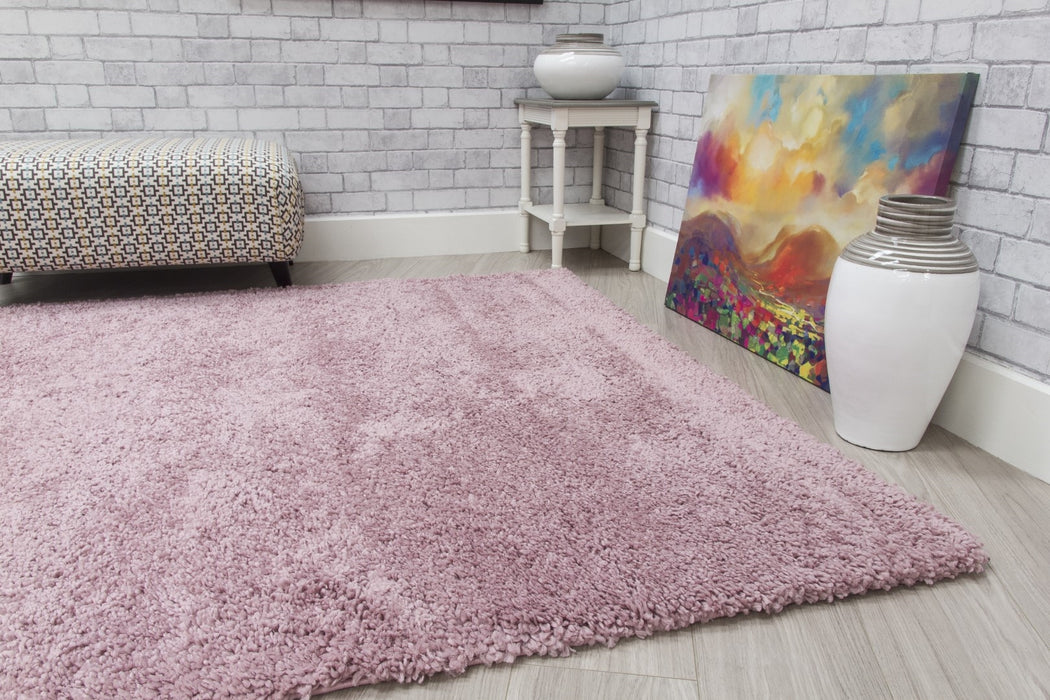 Pink Shaggy Rug - Dreams