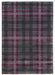 Glendale Tartan Modern Rug Gray Purple