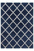 toscana lattice blue rug