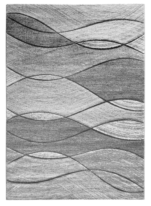 Grey Waves Rug - Impulse