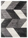 Grey Chevron Rug - Impulse