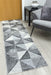 Impulse Triad Runner Rug - Grey