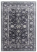 Charcoal Grey Distressed Rug - Vintage Timeless