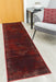 vintage classic burgundy runner rug