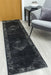 vintage classic charcoal runner rug