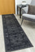 vintage timeless grey runner rug