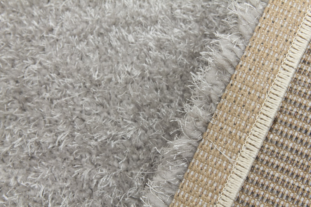 Grey Shaggy Rug - Plush