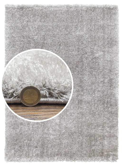 Grey Shaggy Rug - Plush