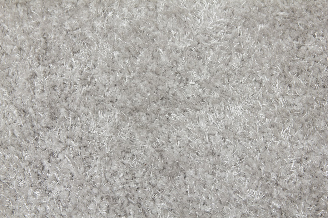 Grey Shaggy Rug - Plush