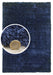 Navy Blue Shaggy Rug - Plush