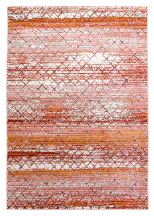 Pink Abstract Rug - Mystique Tetra