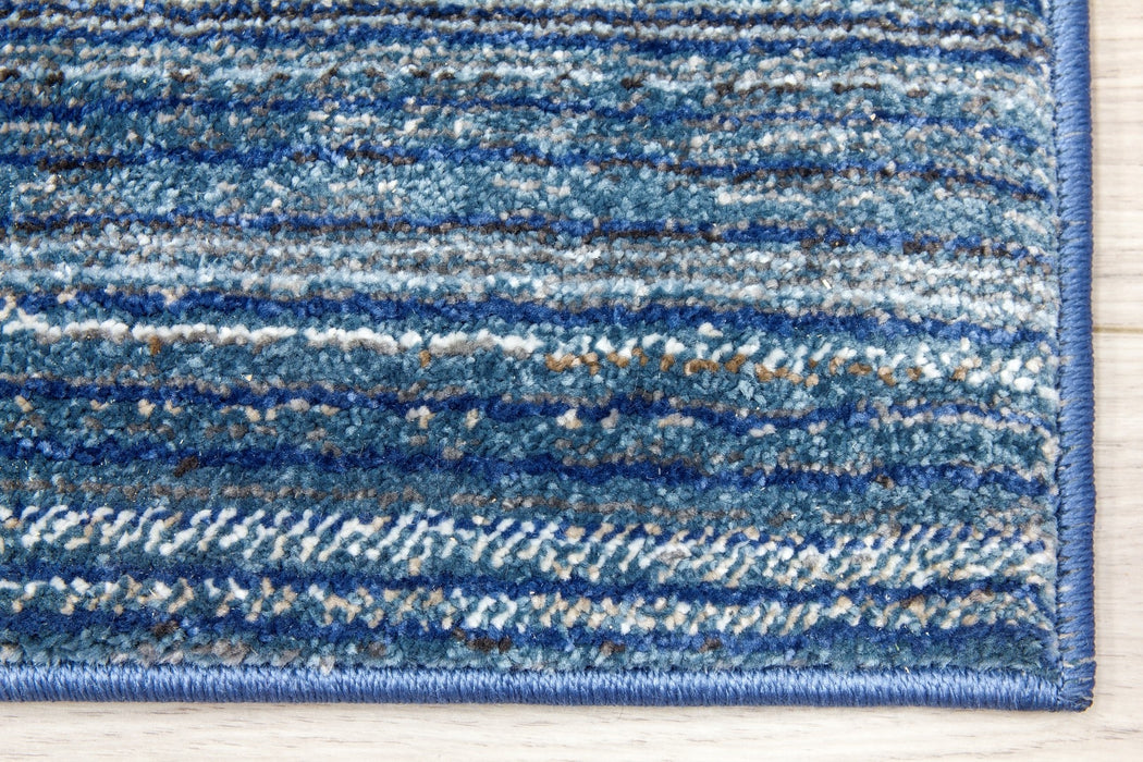 Blue Stripes Rug - Mystique Linea