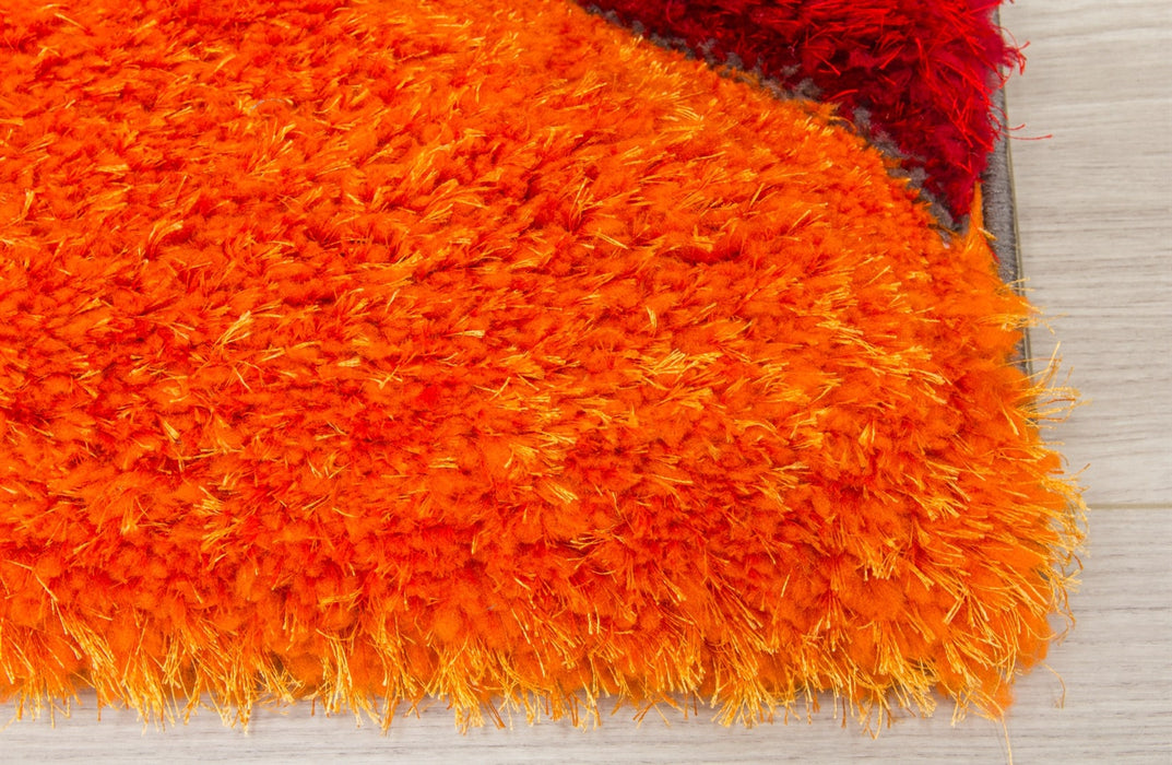 Paradise Retro - 3D Shaggy Rug - Multicolour