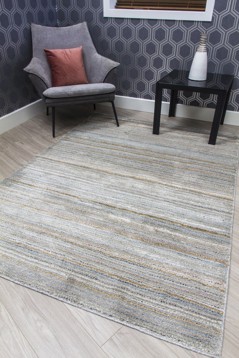 Beige Stripes Rug - Lindos