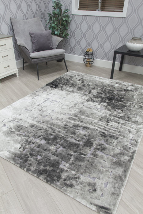 Light Grey Abstract Rug - Bellini Mirage