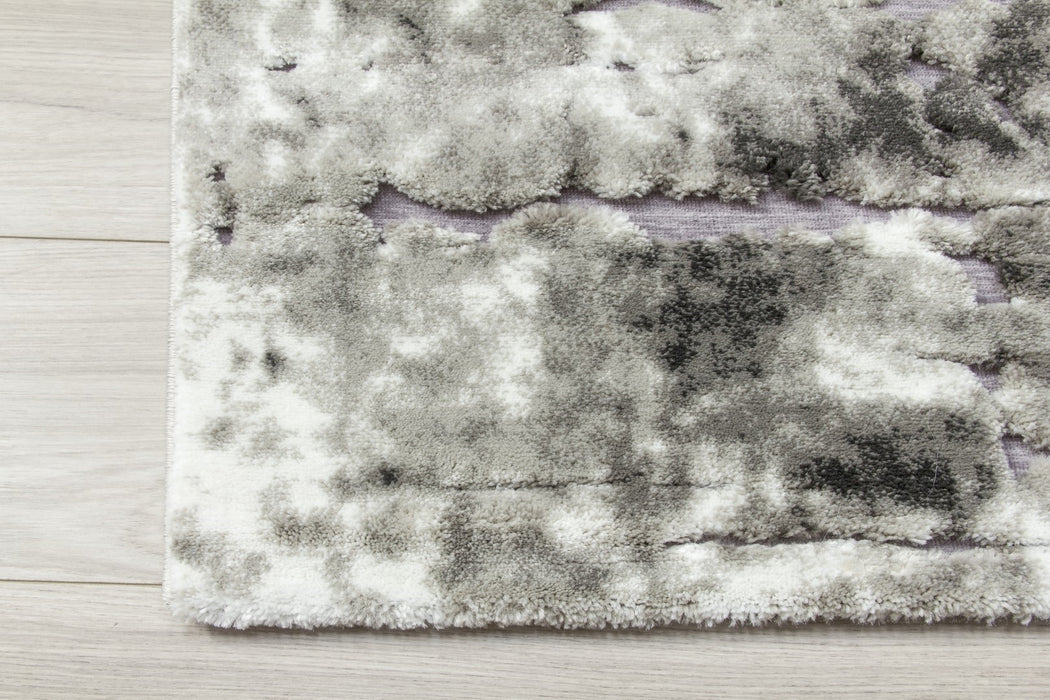 Light Grey Abstract Rug - Bellini Mirage