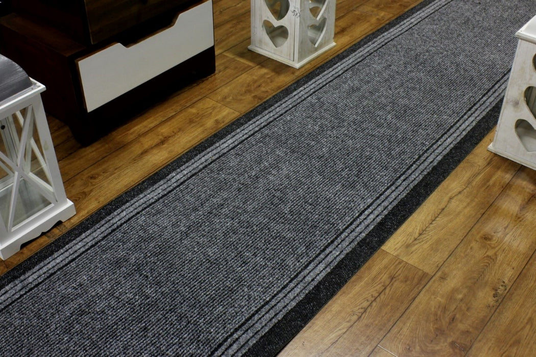 Sydney Cut-to-Measure Kitchen/Hall Mat - Grey