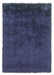 Navy Blue Shaggy Rug - Bentley