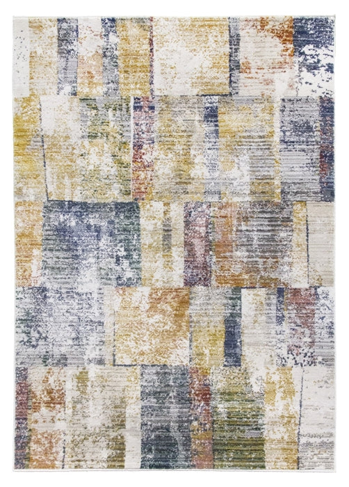 boho mosaic multicoloured rug