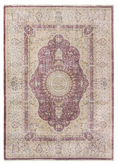 Red Cream Modern Rug - Modena Shiraz