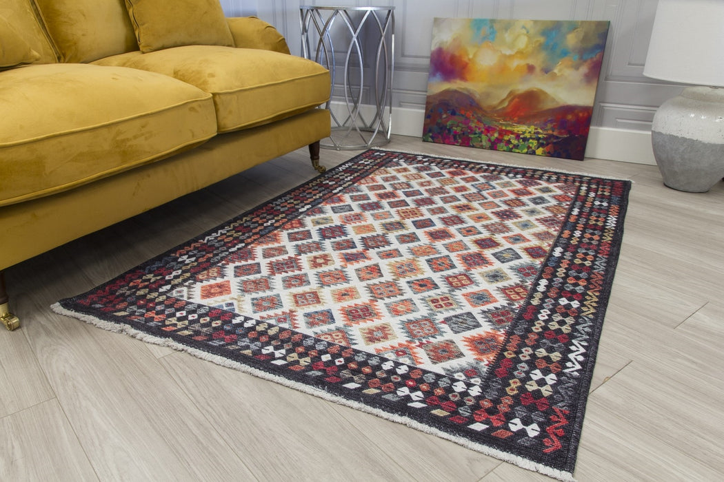 Multicoloured Modern Rug - Modena Inca